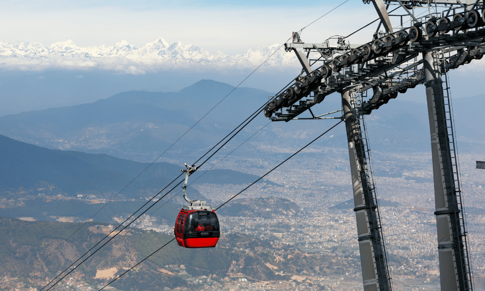 cable cars in Nepal